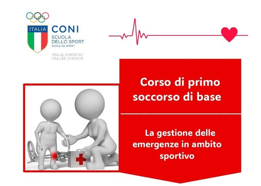 Pronto Soccorso nello Sport: Il CONI VdA scende in campo con un incontro informativo per tecnici e operatori