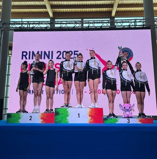 Le ginnaste del Club des Sports brillano a Rimini