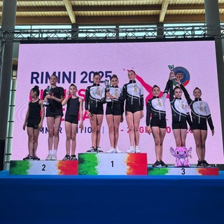 Le ginnaste del Club des Sports brillano a Rimini