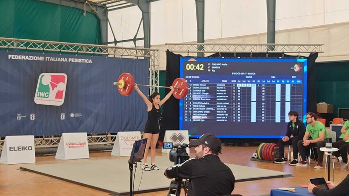 Marta Timpano in azione