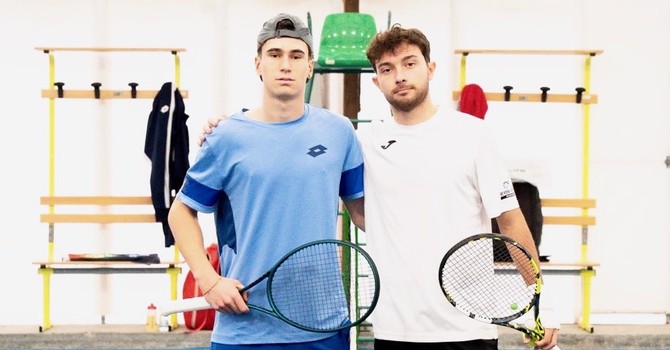 Noah Canonico e Boris Sarritzu Noah Canonico e Boris Sarritzu