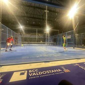 Cesaro Stefano (maglietta nera) e Richard Borettaz Cesaro Stefano (maglietta nera) e Richard Borettaz