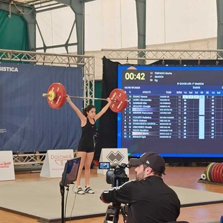 Marta Timpano in azione