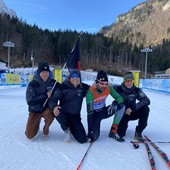 Da sinistra: Maurizio Macori, Matieh Courthould, Andrea Dufour e Massimo Farcoz