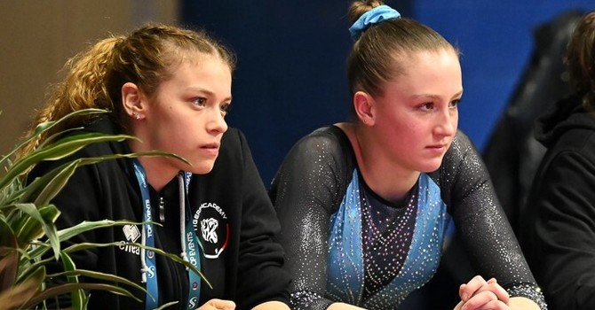 Nella foto di Filippo Tomasi: Fatima Rosset e Claire Savoye