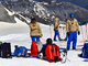 Sci: Ultimi giri per le slalomiste a Cervinia prima della partenza per Levi Sci: Ultimi giri per le slalomiste a Cervinia prima della partenza per Levi