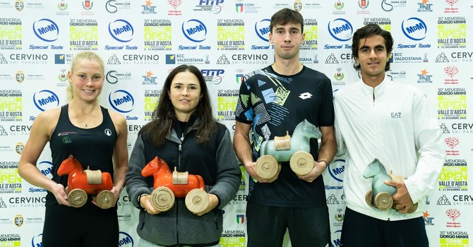 Da sx: Tsygourova, Cè, Malgaroli, Rahmani