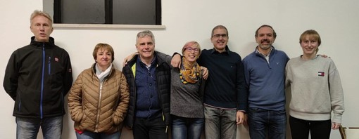 Da sn: Luca Aresca, Barbara Tamone, Mauro Serradura, Sonia Galeazzi, Roberto Renda, Antonino Di Blasi, Giulia Aresca
