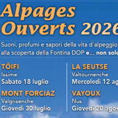 Alpages Ouverts 2026, quattro giornate negli alpeggi per riscoprire l'anima della Valle d'Aosta