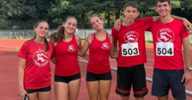 Atletica: Calvesi pigliatutto ai Regionali di prove multiple Cadetti a Vercelli