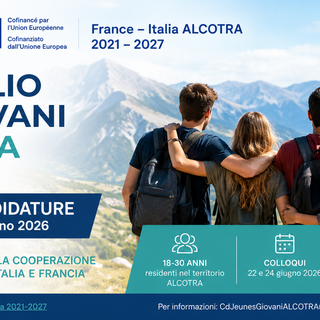 Programma Interreg Alcotra, aperte le candidature per il rinnovo del Consiglio dei giovani Alcotra 2026–2027