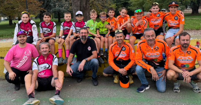 Ciclismo: l’Orange Bike Team chiude la stagione su strada con quattro podi a Collegno