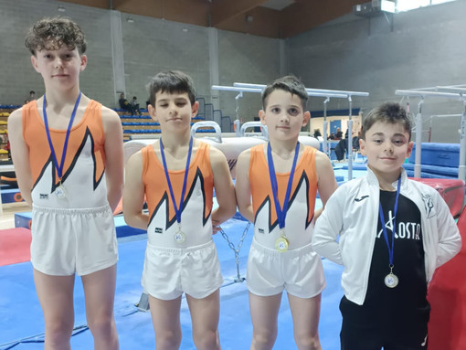 Ginnastica Artistica: la Gym Aosta brilla a Torino con gli Allievi