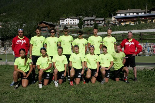 La squadra biathlon dell'Asiva
