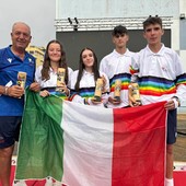 Azzurrini sul podio iridato di Isla Cristina Azzurrini sul podio iridato di Isla Cristina