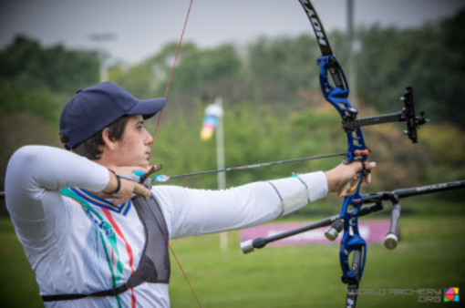 Arco: Federico Fabrizzi eliminato nel mixed team Lunedì di nuovo in gara nell'individuale Arco: Federico Fabrizzi eliminato nel mixed team Lunedì di nuovo in gara nell'individuale