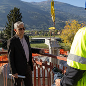 L'assessore Luigi Bertscky L'assessore Luigi Bertscky