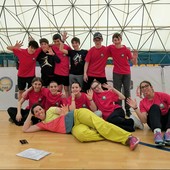 Nella foto: la squadra vincente della Istituzione Scolastica Valdigne Mont Blanc di Morgex (AO).
