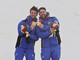 Si chiude in maniera trionfale la XIII edizione dei Giochi Paralimpici invernali, con l'oro di Bertagnolli e Ravelli nello Slalom Vision Imapir (nella foto) ed e il bronzo di De Silvestro nello Slalom Sitting