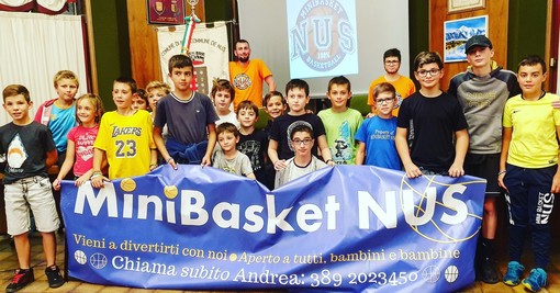 Basket: Il Minibasket Nus affronta oggi il Barcellona a 'Bambini a canestro'
