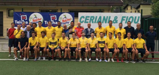 La formazione dello Charvensod impegnata nel campionato di Promozione
