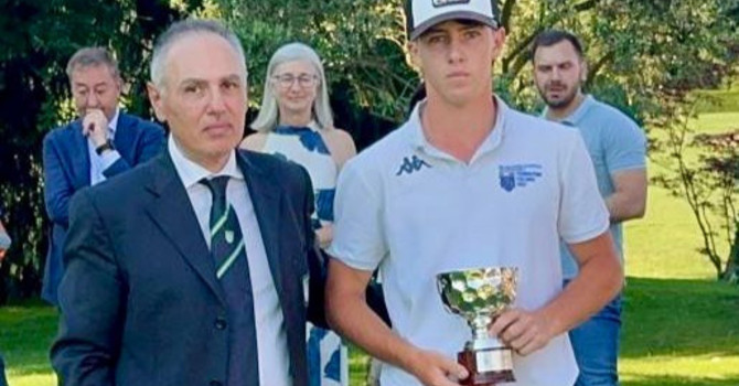 Golf, impresa a Carmagnola: Mathias Sciocchetti Bois firma un super secondo posto