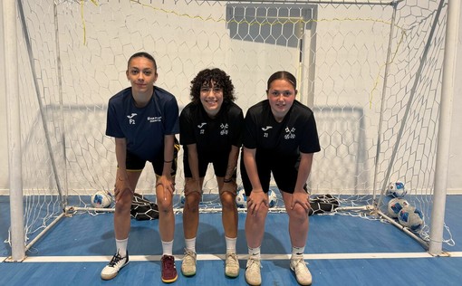 Asia Orfano (2005), Angelica Gulino (2004) e Martina Brunelli (2010)