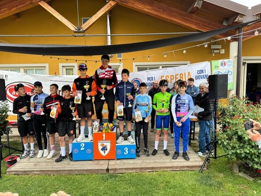 Ciclismo: Giulia Renzulli sul podio a Costigliole Saluzzo, Borre domina a Cuasso al Monte