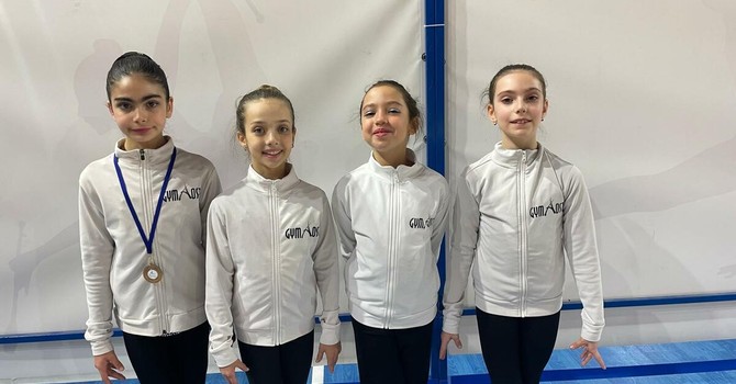 da sinistra Sara Maria Balia, Amanda Girasole, Jada Lodi, Noomi Liporace