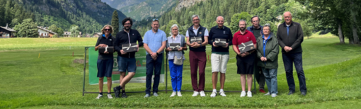 Nella foto da sinistra verso dsetra (Trofeo del Comune): Patrizia Prunotto, Filippo Bodo, Mattia Alliod (sindaco), Sandra Rolando, Andrea Bodo, Pierfranco Cena, Andrea Vallet Mantellino, Rolando Bossi (Presidente), Vanda Bieler (Assessore) e Guglielmo Ceresa (Vicesindaco)