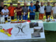 Da sinistra: Emidio Brun, Myriam Velthin, Franco Corino, Pietro Minaudo (sponsor), Dario Come, Emilio Bionaz, Daniele Gaspare Collomb, Gianfranco Ratibondi, Cesarino Colle, Francesco Casella e Giuseppe Ramolivaz