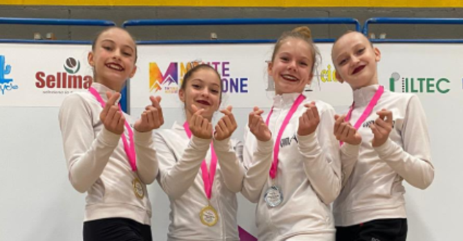Ginnastica: Trionfo per la Gym Aosta a Candelo