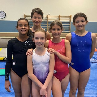 Sthacy Gonzalez, Cloe Tampieri, Elodie Joux, Marta Ferina e Noemi Guerrisi