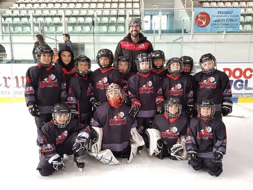 Hockey ghiaccio: Gli under 9 tengono alto l’onore dei Gladiators
