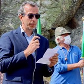 Corrado Jordan nella commemorazione del 2023 intervenuto in rappresentanza del Consiglio Valle