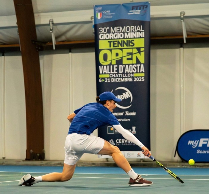 Tennis: Nei singolari si giocano i quarti di finale dell’open Valle d’Aosta - 30° memorial minini