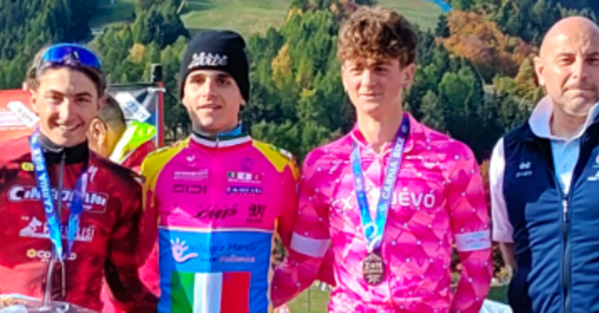 Ciclismo: Michel Careri sul podio a Sutrio