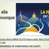 La Notte dei Santuari, Aosta accende una luce per ritrovare la speranza