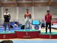 Alessandro Ledda sul podio