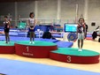 Devis Massari sul podio