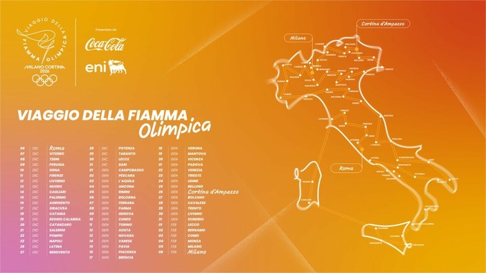 Il Viaggio della Fiamma Olimpica illumina la Valle d’Aosta per Milano Cortina 2026 Il Viaggio della Fiamma Olimpica illumina la Valle d’Aosta per Milano Cortina 2026