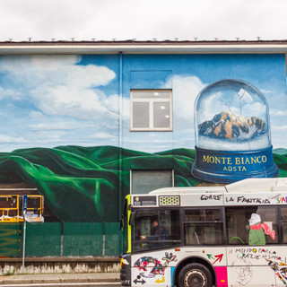 Inaugurata la terza opera murale di Ozmo