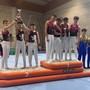 Gabriele Mordenti, Eric Mombelli e Mattia Coutandin sul podio