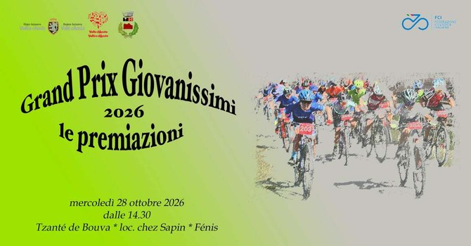 Ciclismo:  Grand Prix Giovanissimi, a Fénis 130 piccoli rider per la festa finale della stagione