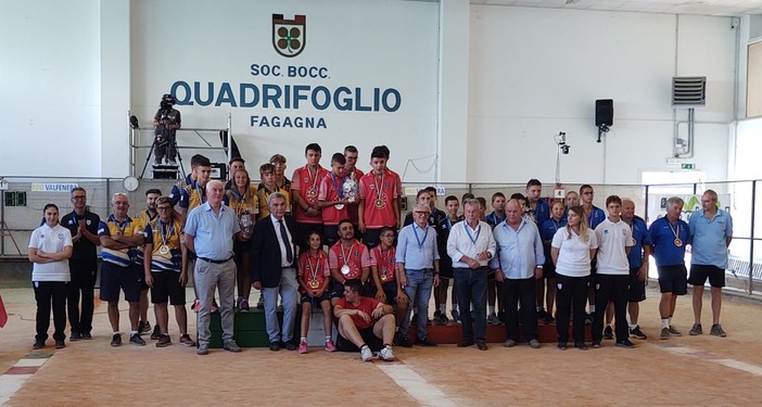 La squadra di CoppaBocce: All'Auxilium Saluzzo il titolo di società Under 15
