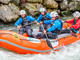 Il Rafting Team Valle d'Aosta: Gaia, Elodie, Carlotta, Charlotte