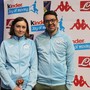 Magdalena Jarek in una foto di repertorio con il maestro Alessandro Funghi