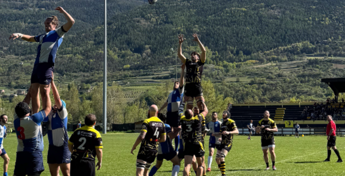 Rugby: Stade Valdotain, Seniores a valanga contro il Cuneo Pedona Rugby: Stade Valdotain, Seniores a valanga contro il Cuneo Pedona