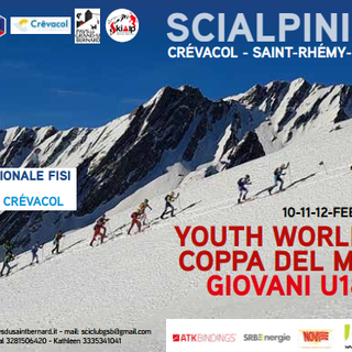 Coppa del Mondo Giovani di scialpinismo 10-11-12 febbraio 2023 a Crévacol