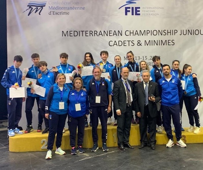 Spada: Federica Zogno terza tra le cadette ai campionati del mediterraneo